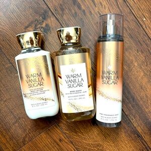 Bath & Body Works Vanilla Set🫧🤍